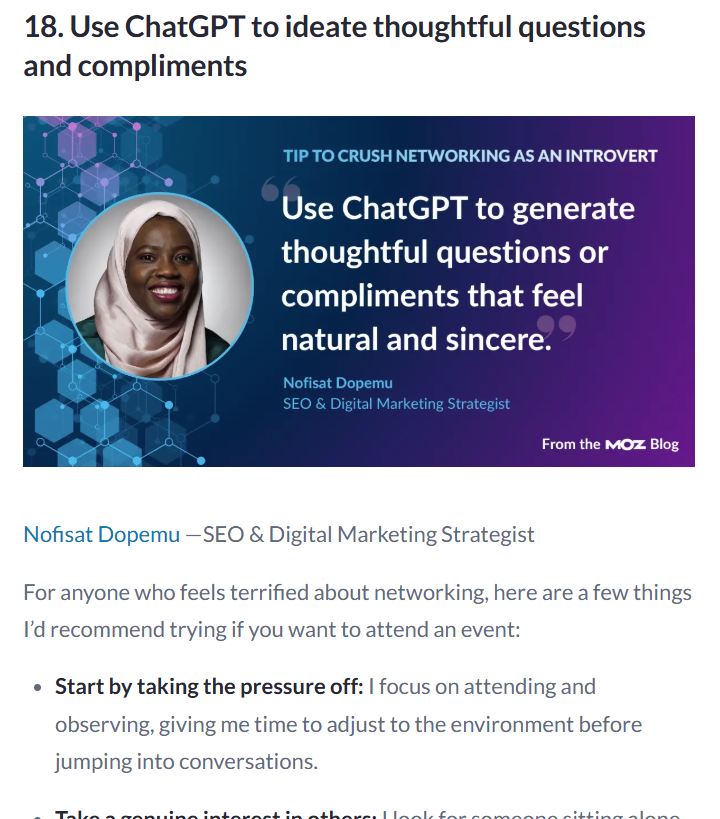 Networking as an Introvert